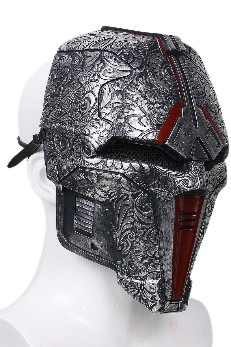 Xcoser Sith Acolyte Mask Helmet Costume Props for Adult Halloween Cosplay Updated - Image 2